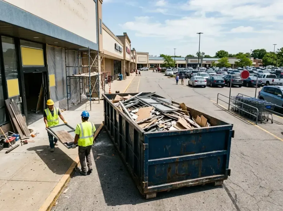 retail-store-renovation-debris-003 — frequently asked questions, Roll-off Dumpster Rentals in Hollywood, FL